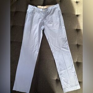 Polo Ralph Lauren pant size 34. In blue white gingham.